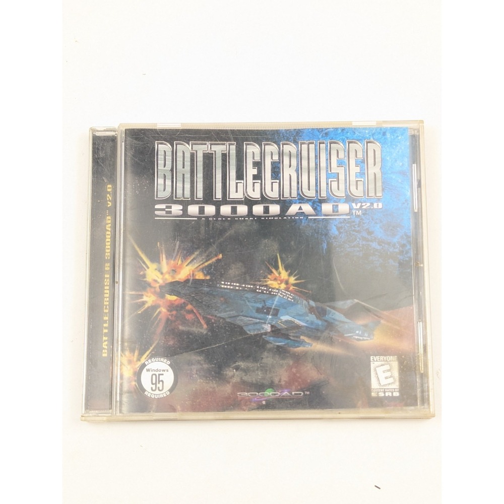 Battlecruiser 3000 AD v2.0 - PC‎ CD/ROM - Vintage Retro - 1998 Interplay VGC